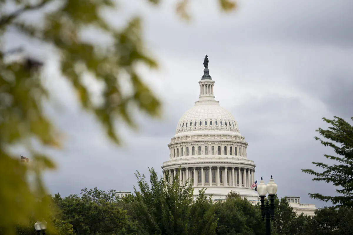 The U.S. Capitol building in Washington on Sept. 16, 2024. (Madalina Vasiliu/The Epoch Times)