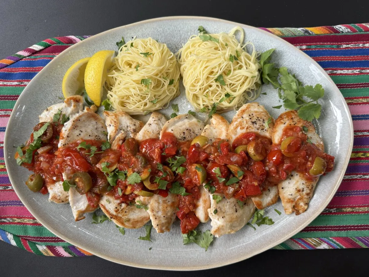 Swift-cooking tomato sauces prove the perfect pairing for quick-cooking chicken. (JeanMarie Brownson/TCA)