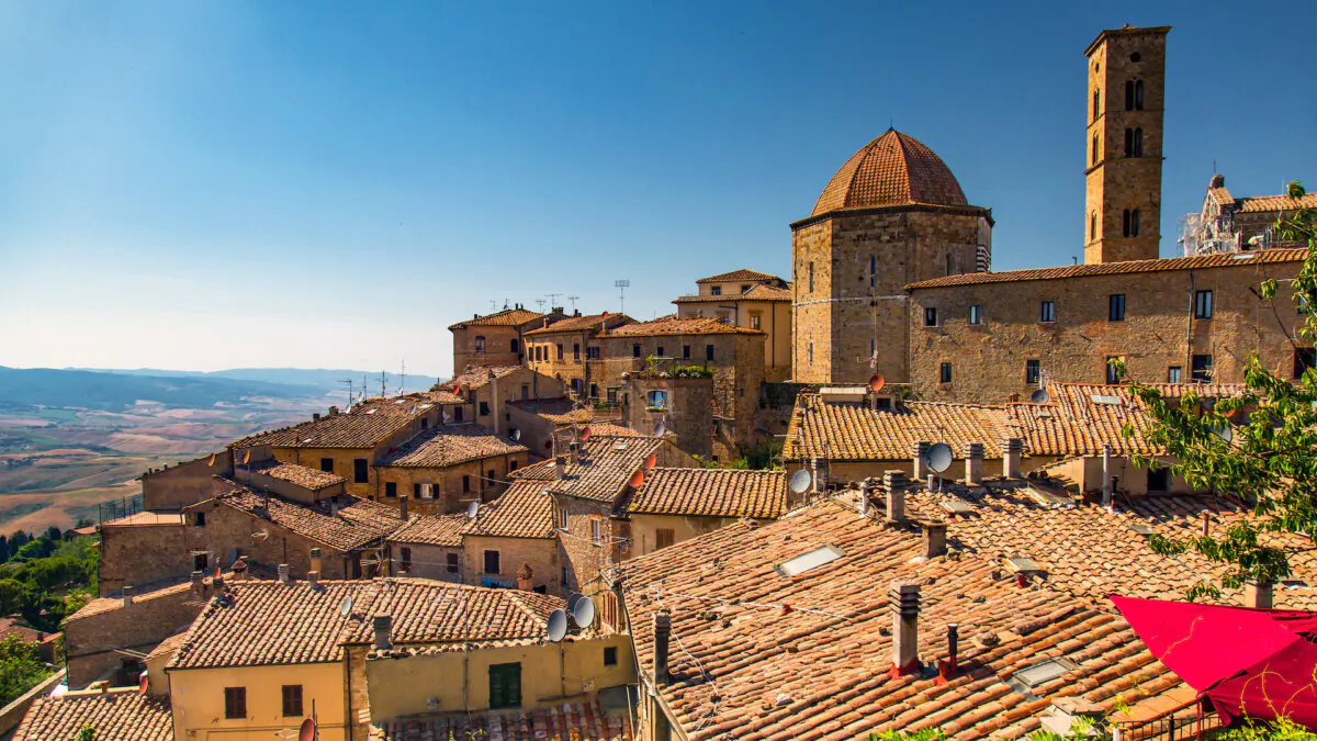 The vibrant, artsy town of Volterra, in Tuscany, was an important trading center for the ancient Etruscan people. (Addie Mannan, Rick Steves' Europe)