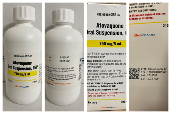 Lung Infection Medication Recalled Nationwide Over Possible Bacterial Contamination