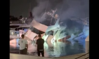 Luxury Yacht Stocked With Ammunition, Fireworks Explodes at Southern California Marina