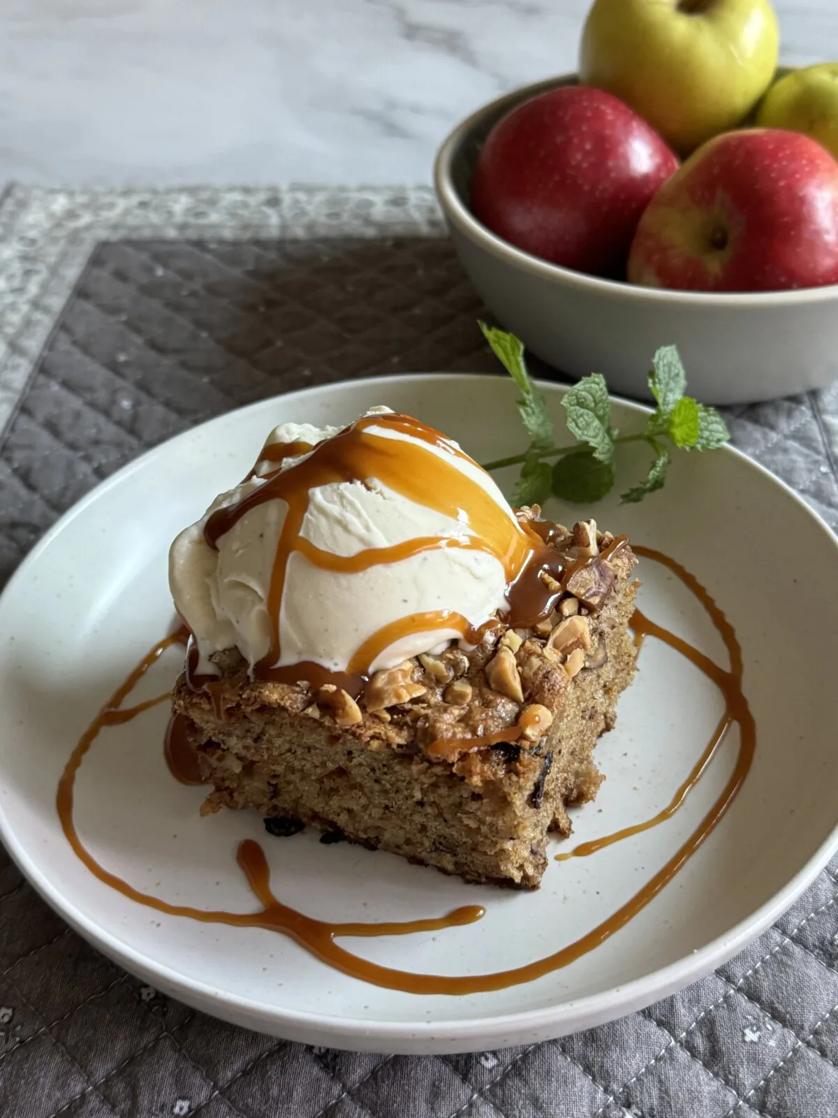 Apple cake makes the best breakfast or after-school snack. (JeanMarie Brownson/TCA)