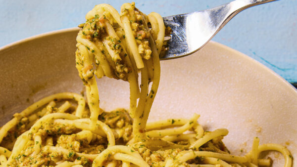 Salted Capers Are the Hallmark of Pesto Pantesco