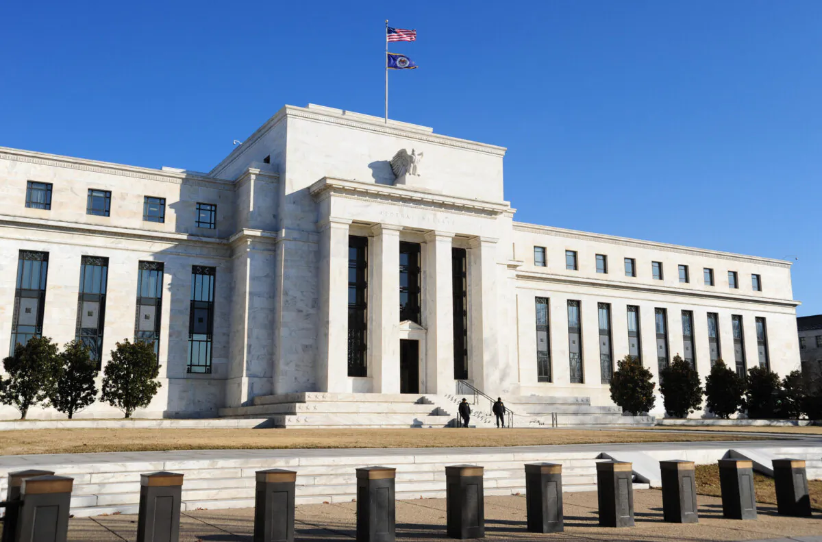 The U.S. Federal Reserve is seen in Washington, D.C., on Feb. 12, 2009. (Karen Bleier/AFP via Getty Images)