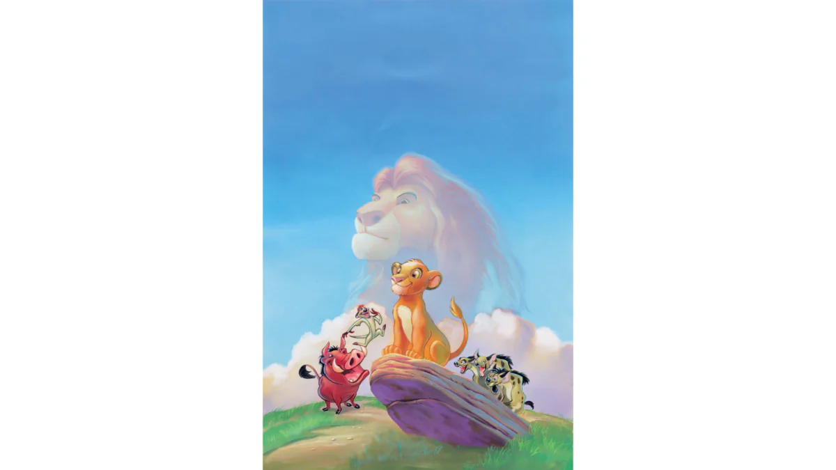 Simba remembers his father, in "The Lion King." (Walt Disney Feature Animation)