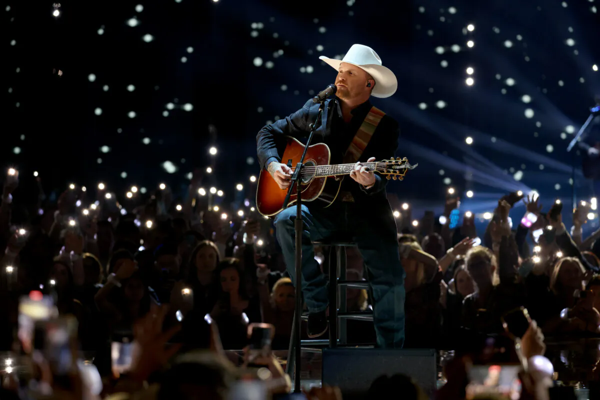 Cody Johnson onstage during the 2023 CMT Music Awards at Moody Center on April 2, 2023, in Austin, Texas. (Rick Kern/Getty Images)