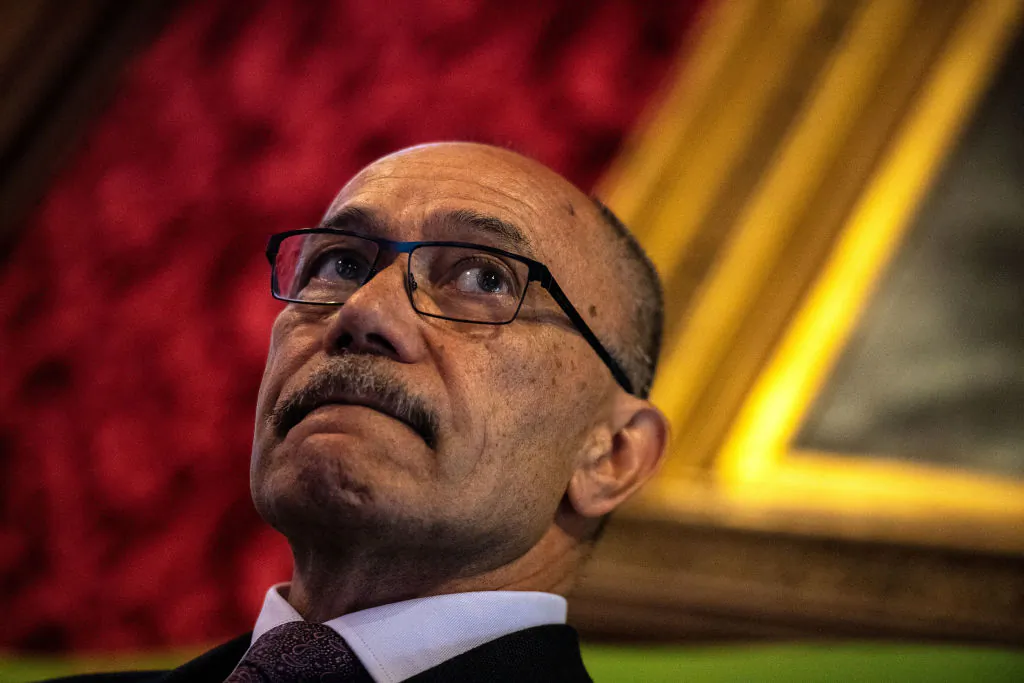 Former New Zealand High Commissioner to the United Kingdom, Sir Jerry Mateparae, addresses guests at the Muslim Aid parliamentary reception at House of Commons in London, England on April 3, 2019. (Chris J Ratcliffe/Getty Images)