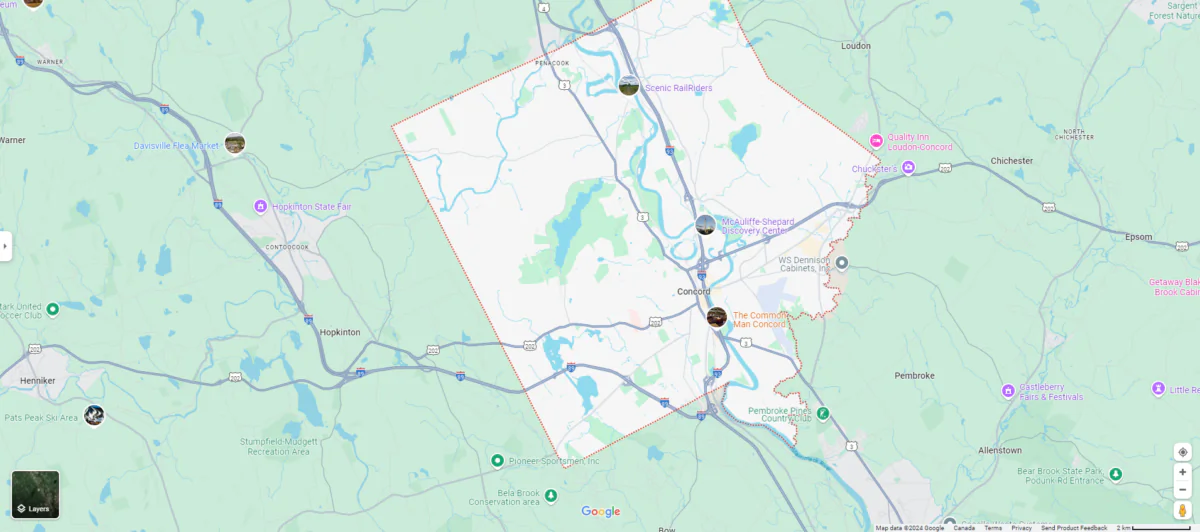 A New Hampshire woman pleaded guilty Thursday to second-degree murder in the 2021 death of her 5-year-old son, who was beaten, starved and neglected, weighing just 19 pounds when his body was found buried in a Massachusetts park, prosecutors said. (Screenshot via Google Map)