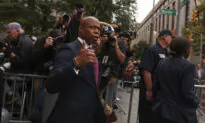 New York Mayor Adams Leaves After the Arraignment Hearing