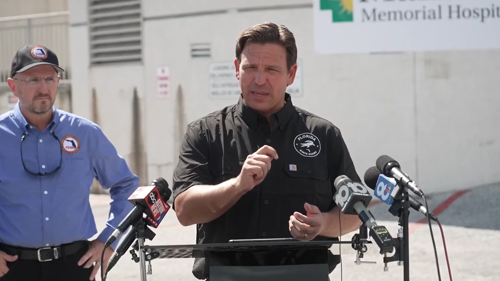 LIVE NOW: Florida Governor Holds a Media Availability in Fort Pierce