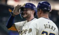 Brewers Beat Phillies 6-2 in Matchup of NL Division Leaders