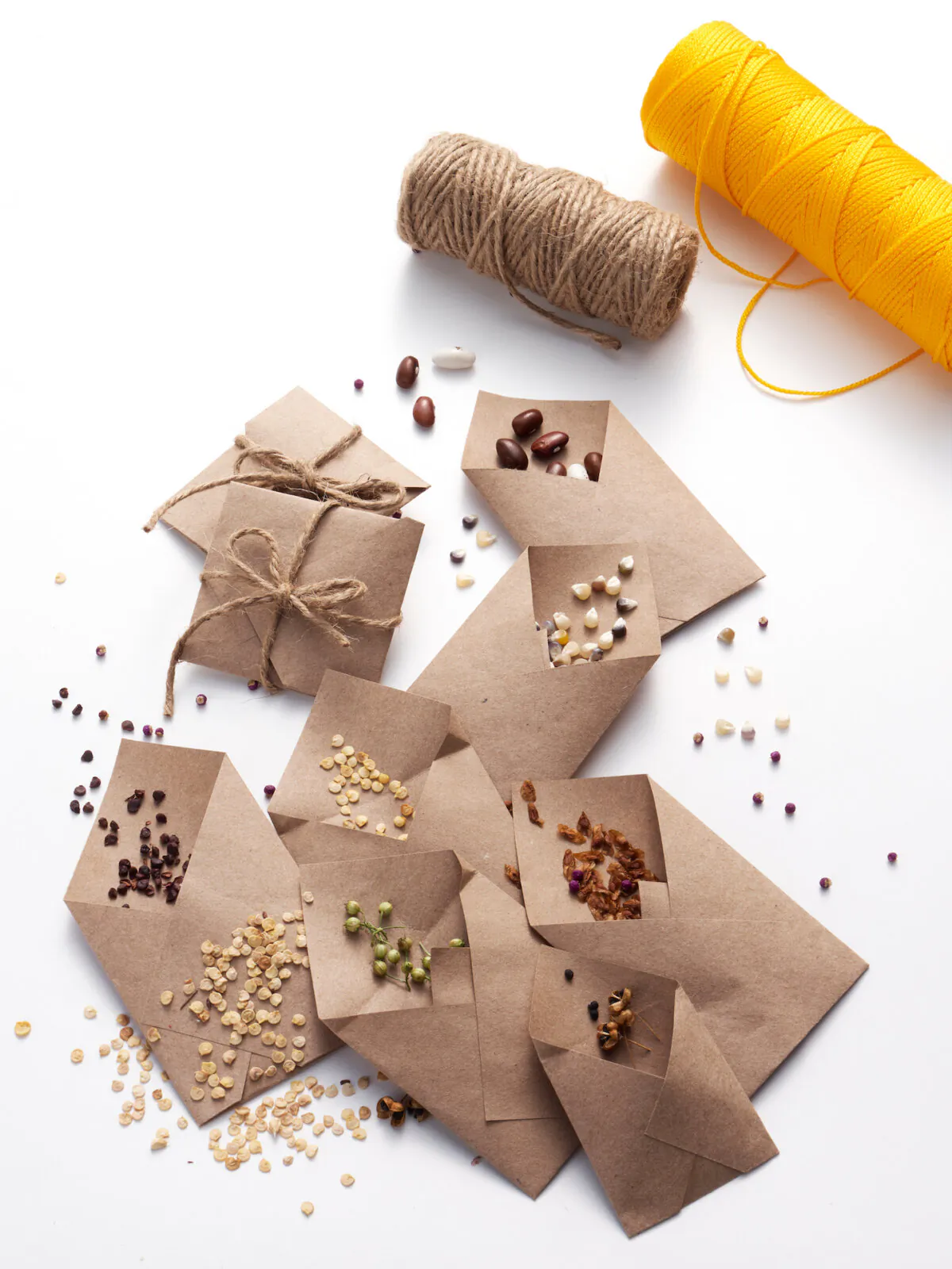 Don't forget to label your saved seeds. (JimCochrane1/Shutterstock)