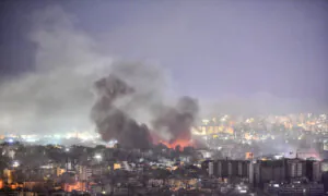 View of Beirut Skyline as Israel Issues Evacuation Order