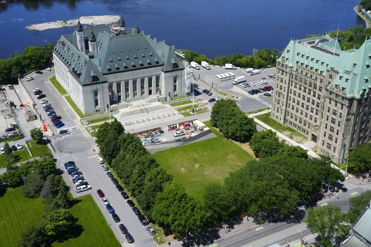 The Supreme Court of Canada is pictured in Ottawa on June 3, 2024. (The Canadian Press/Sean Kilpatrick)