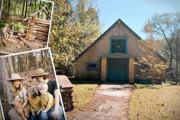 Couple Buy Abandoned Boy Scout Camp to Homeschool Kids—Tell Their Wild 'Unschooling' Strategy