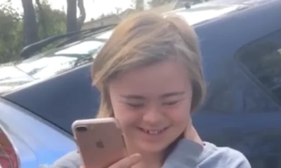 Woman Excited After Receiving Job Offer