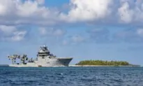 New Zealand Navy Vessel Sinks After Running Aground on Samoan Reef