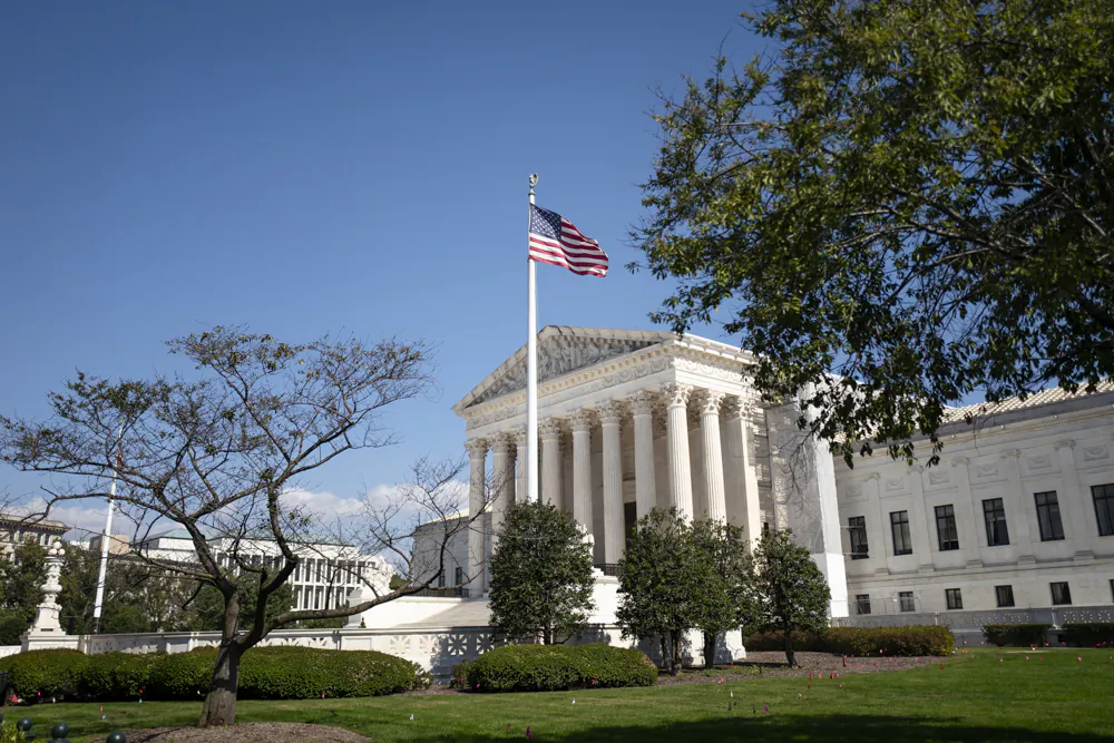 The U.S. Supreme Court in Washington on Oct. 7, 2024. (Madalina Vasiliu/The Epoch Times)