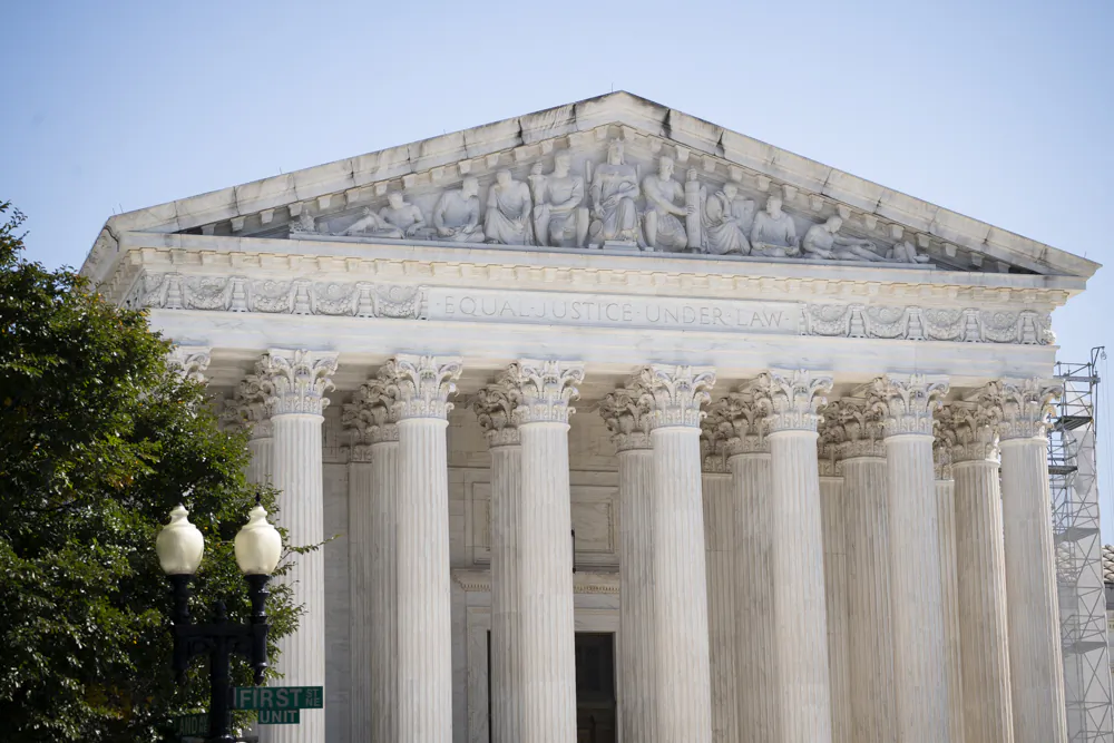 The U.S. Supreme Court in Washington in Washington on Oct. 7, 2024. (Madalina Vasiliu/The Epoch Times)