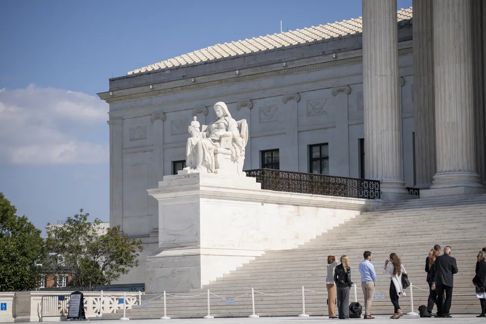 The U.S. Supreme Court building in Washington on Oct. 7, 2024. (Madalina Vasiliu/The Epoch Times)