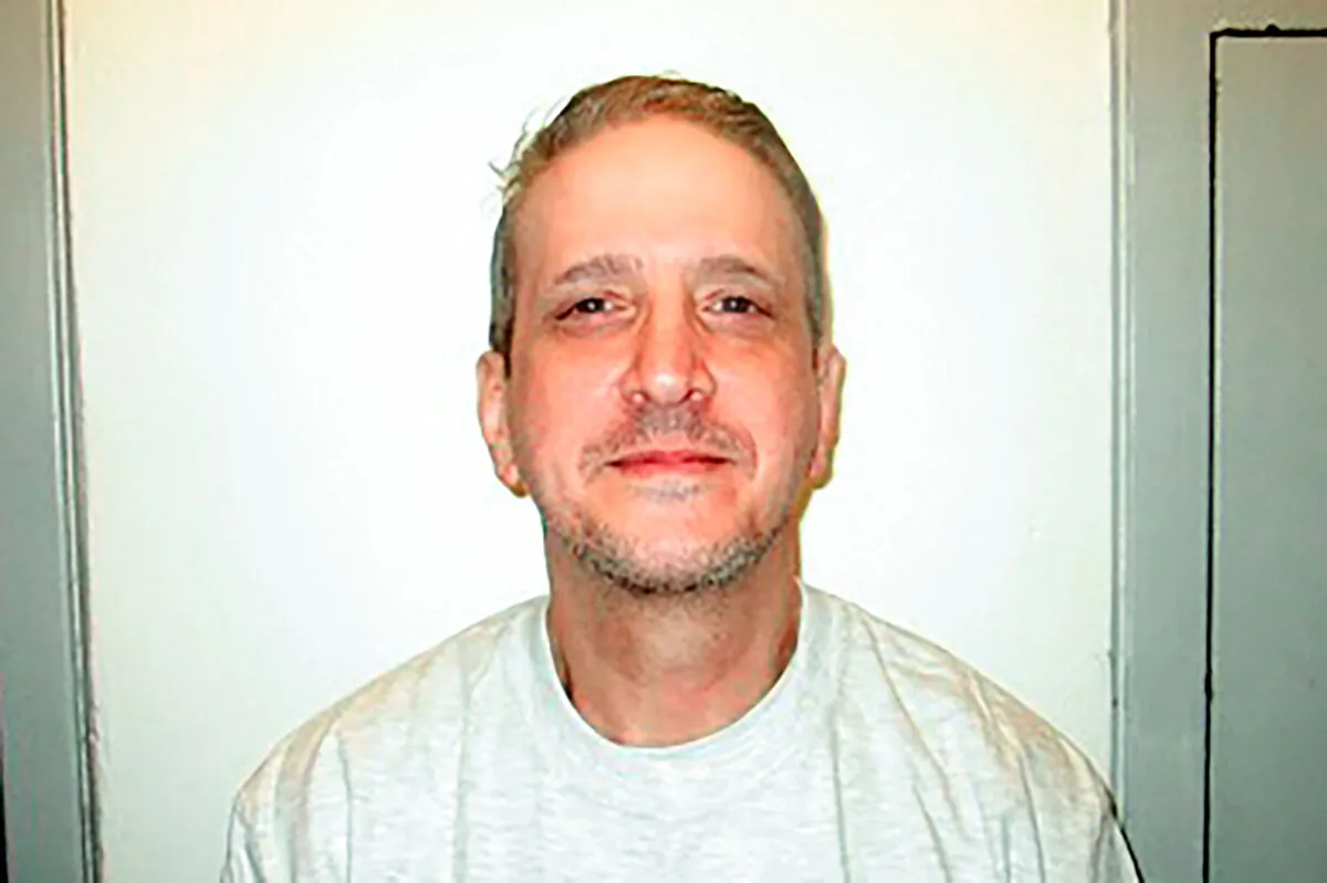 Richard Glossip on Feb. 19, 2021. (Oklahoma Department of Corrections via AP)