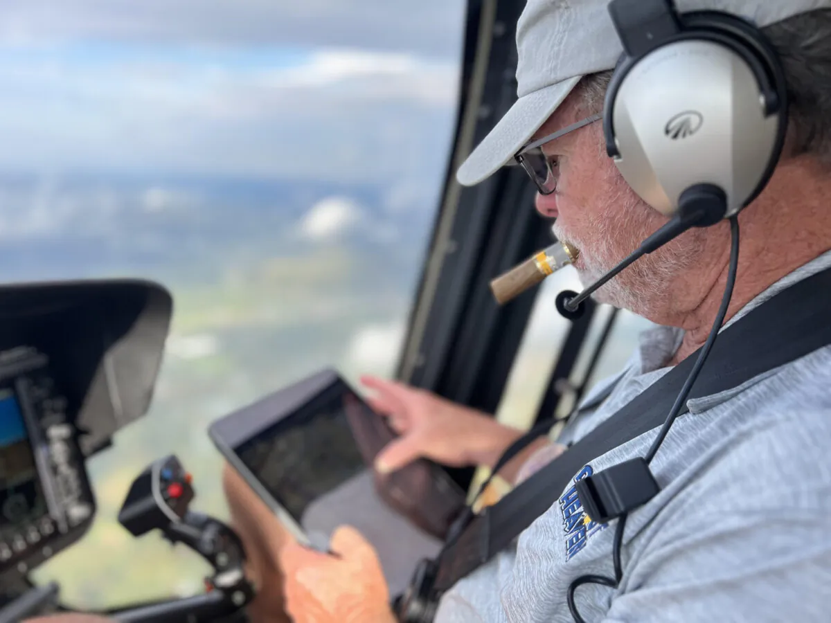 Gary Heavin donates his time and effort to rescue operations in western North Carolina after Hurricane Helene. (Courtesy of Gary Heavin)