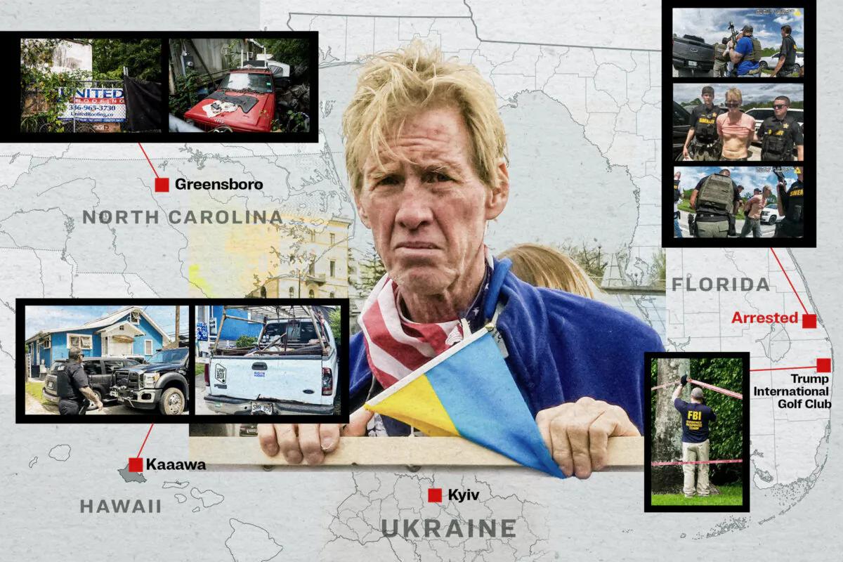 (Illustration by The Epoch Times, Getty Images, Screenshot via NTD, Martin County Sheriff's Office, Madalina Vasiliu/The Epoch Times, Efrem Lukatsky/AP Photo) 