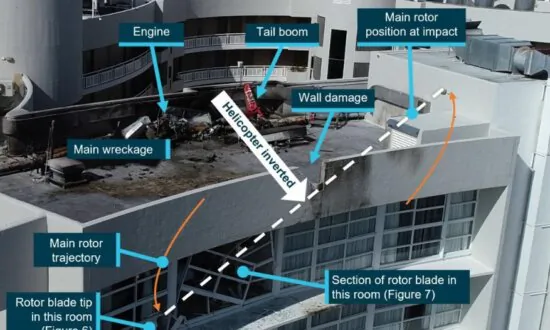 Pilot, 23, Was ‘Heavily Intoxicated’ When He Crashed Helicopter into Hilton Hotel