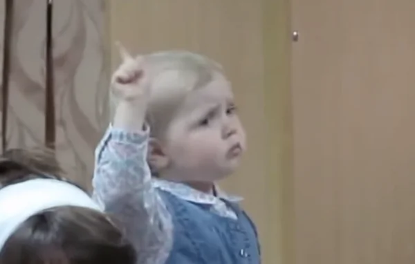 Little Girl Maestro Conducts Choir