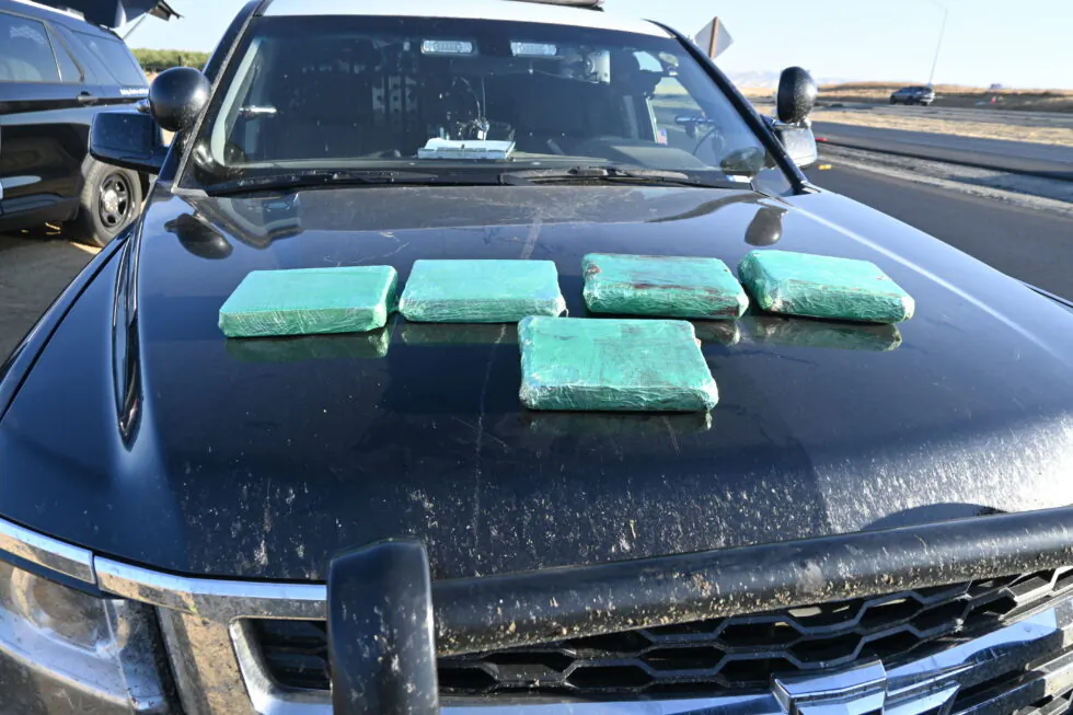 Authorities found packages of fentanyl hidden inside carne asada packages during a traffic stop on Interstate 5 in Fresno County, Calif., on Oct. 3, 2024. (California Highway Patrol)