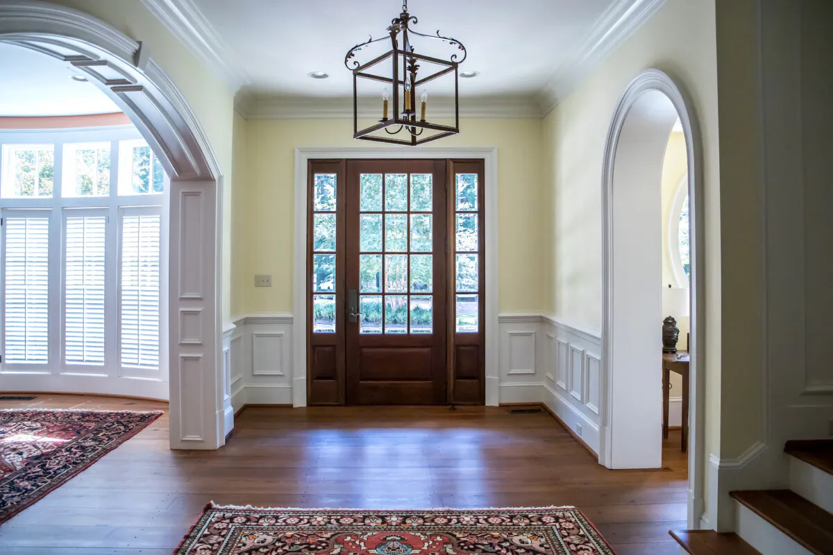 Applying wood trim in your home gives it a great upgrade. (Ursula Page/Shutterstock)