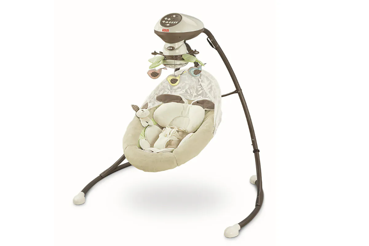 An example of a Fisher-Price Snuga Swing being recalled. (U.S. Consumer Product Safety Commission via AP)