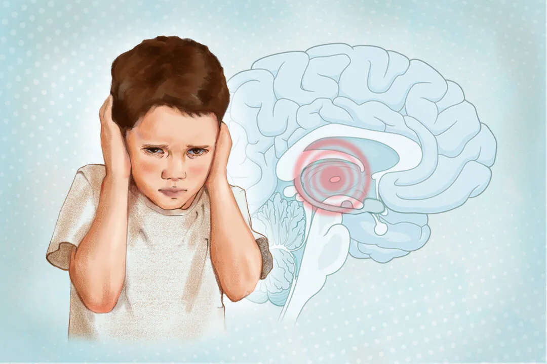 Autism spectrum disorder (ASD) can make those affected by it hyper-sensitive to sensory information. The brain's thalamus handles sensory information, but in ASD, it can relay too much information, resulting in sensory overload. (Illustration by Fei Meng)