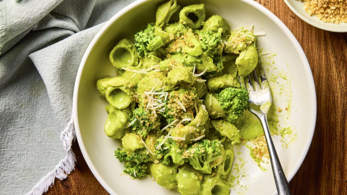 Broccoli is the star of this lush, herbaceous meal. (America’s Test Kitchen/TCA)