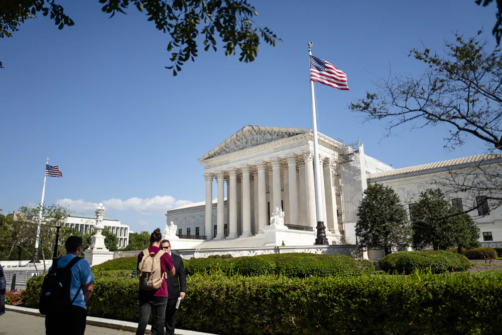 The Supreme Court in Washington on Oct. 7, 2024. (Madalina Vasiliu/The Epoch Times)