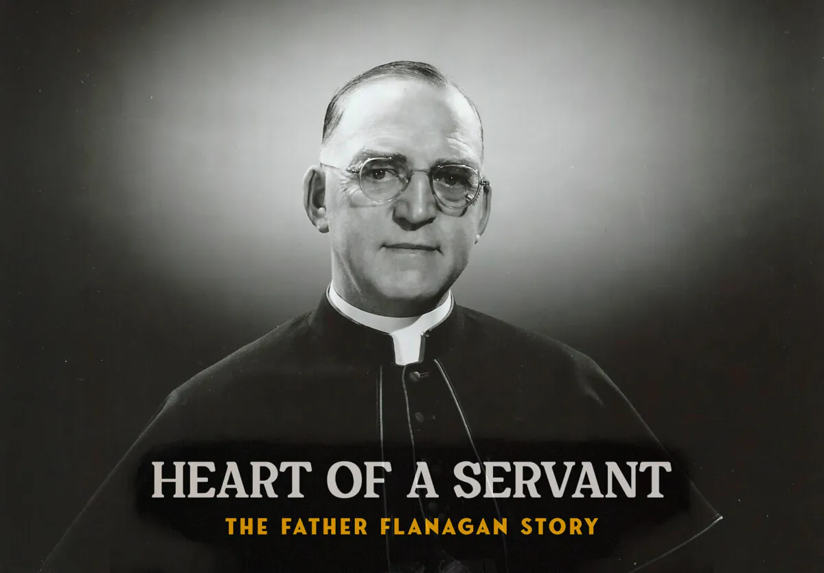 The official portrait of Msgr. Edward J. Flanagan circa 1940. (Spirit Juice Studios)