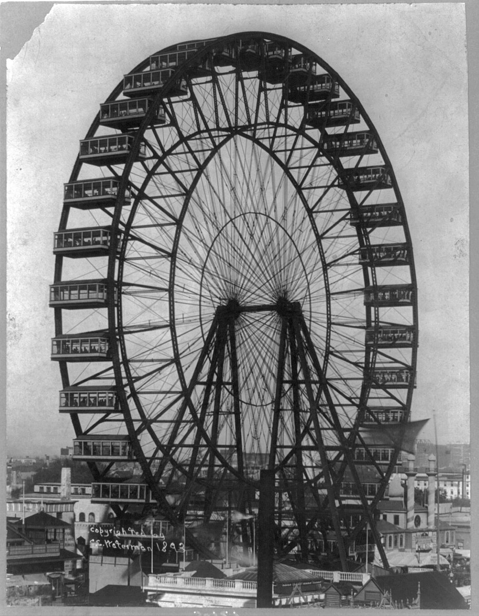 Ferris Wheel, Chicago, George Ade