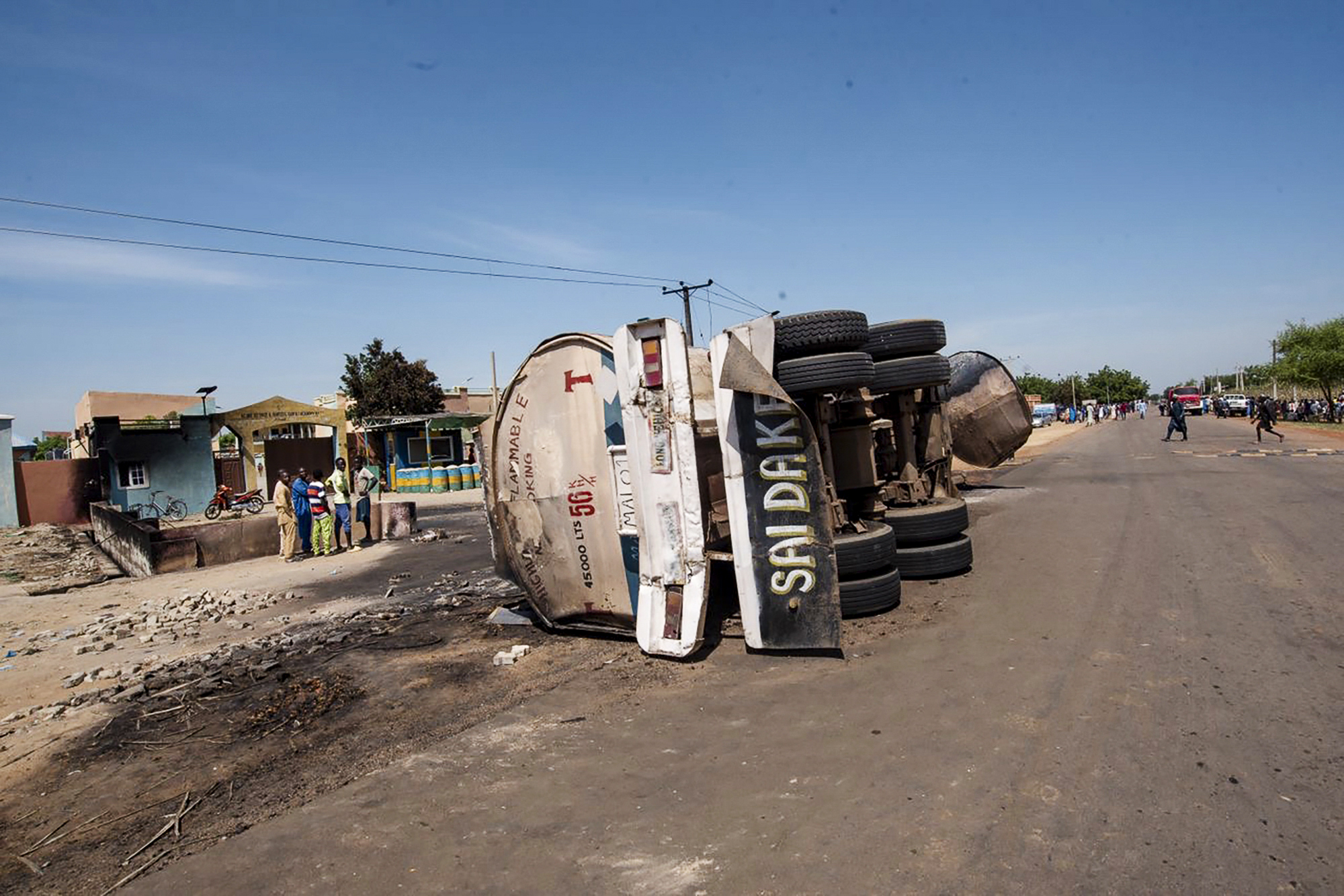 Day in Photos: Nigeria Explosion, Trilateral Meeting, In Memory of Ethel Kennedy