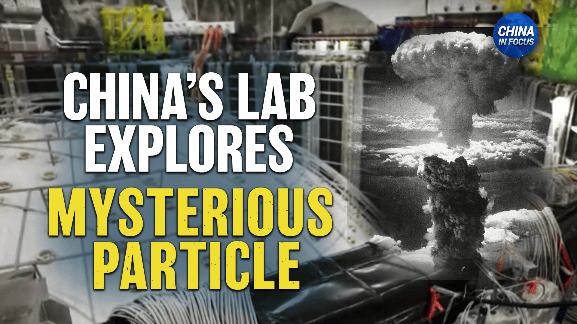 Chinese Lab to Study Mysterious Particle; China Won’t Renounce Use of