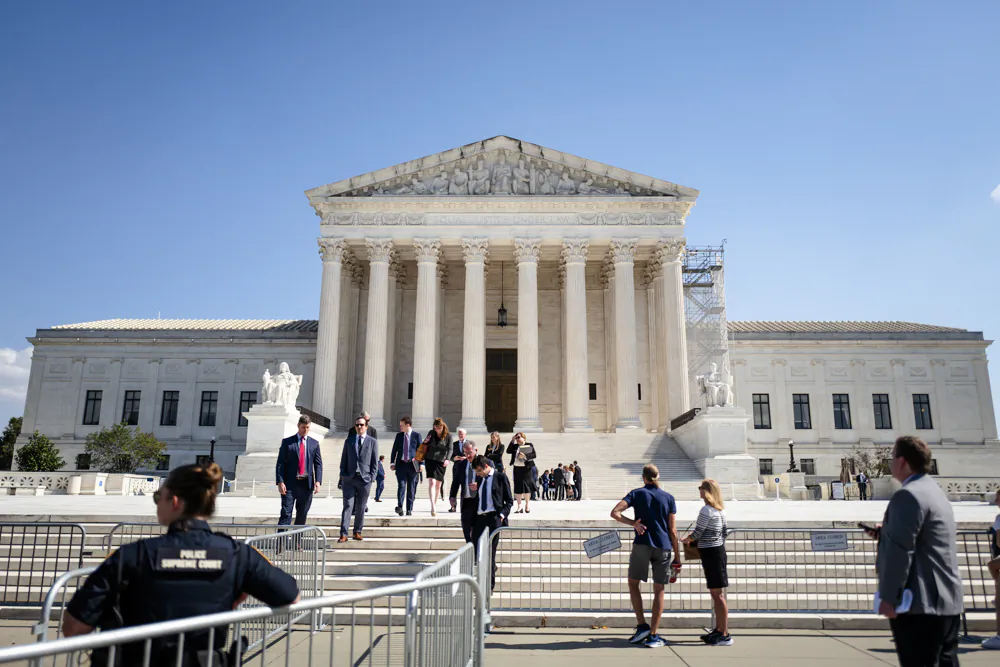 The U.S. Supreme Court in Washington in Washington on Oct. 7, 2024. (Madalina Vasiliu/The Epoch Times)