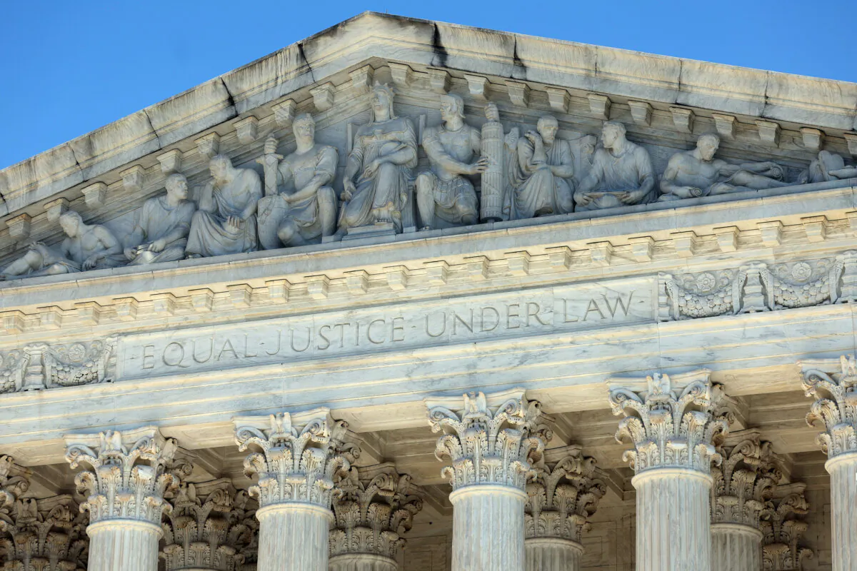 The U.S. Supreme Court is seen in Washington on Feb. 21, 2024. (Kevin Dietsch/Getty Images)
