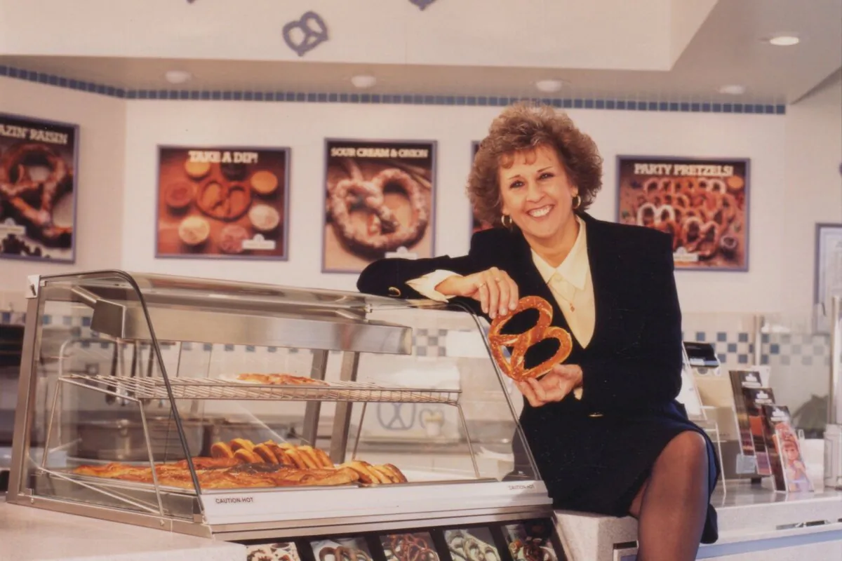 Anne Beiler grew Auntie Anne’s into one of the world’s biggest international food chains despite having no business background or formal education beyond eighth grade. (Courtesy of Anne Beiler)