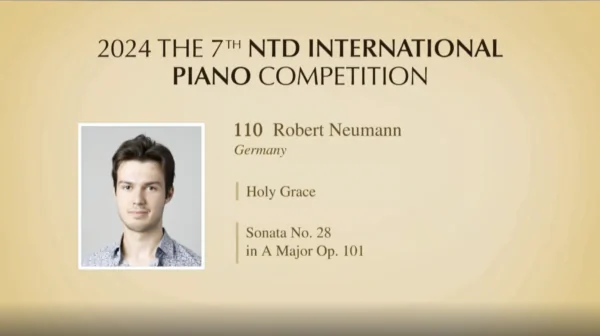 ‘Holy Grace’ Played by Robert Neumann, Winner of Gold & Best Rendition Award of the Commissioned Composition at 2024 NIPC