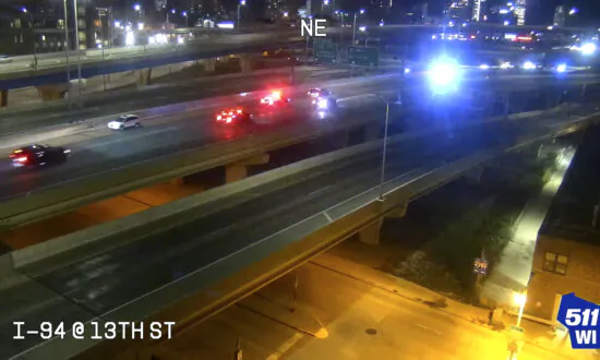 Suspected Drunken Driver Arrested After Passing Harris’s Motorcade on Freeway