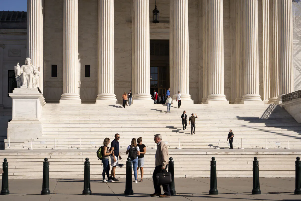 The U.S. Supreme Court in Washington on Oct. 23, 2024. (Madalina Vasiliu/The Epoch Times)