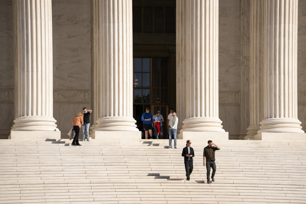 The Supreme Court in Washington on Oct. 23, 2024. (Madalina Vasiliu/The Epoch Times)