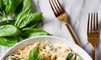 Healthier Chicken Alfredo