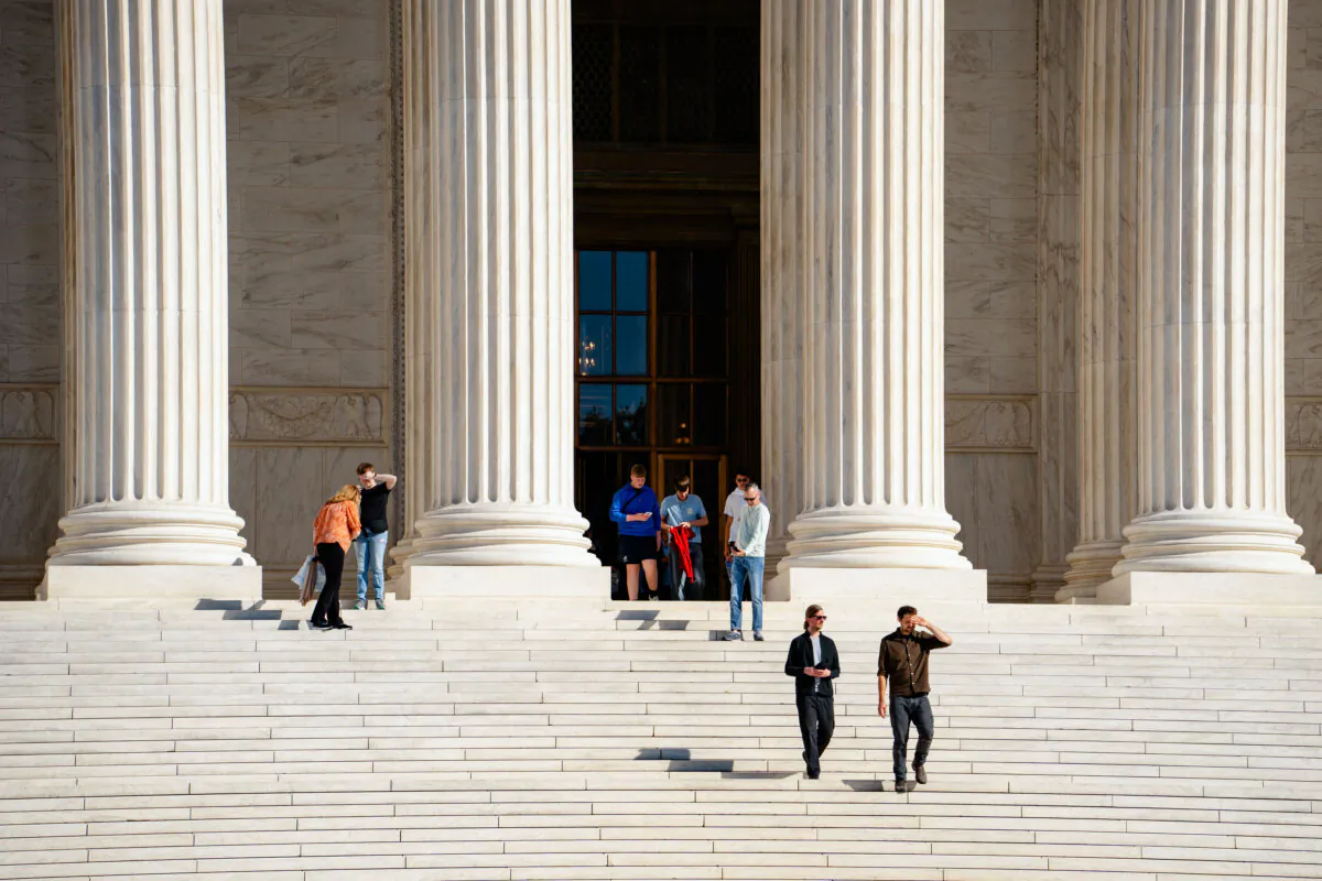 The U.S. Supreme Court building in Washington on Oct. 23, 2024. (Madalina Vasiliu/The Epoch Times)