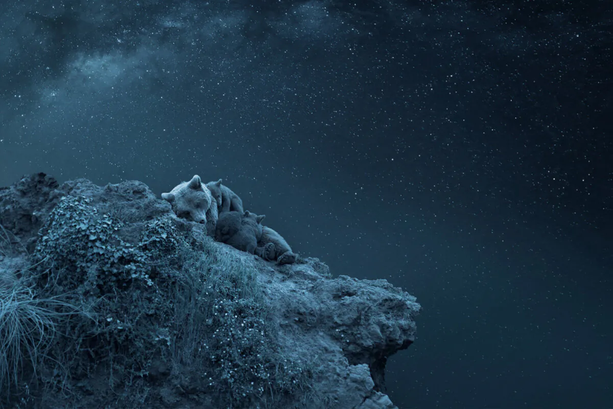 “Dreaming Above the Universe," photograph by Lurdes Santander. (Courtesy of Lurdes Santander)