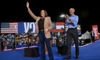 Harris Campaigns With Obama in Atlanta